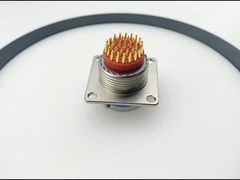 Connessione con connessione in alluminio MIL-DTL-38999 Serie 2 37 Pini maschili