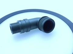 Connettore di cadmio verde oliva retroconchiglio riduttore di stivali adattatore EMI RFI Shield Sock