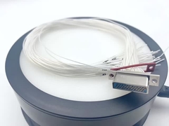 Connessione affidabile J14F per recipienti industriali placcata in oro 3A -55.C a 125.C