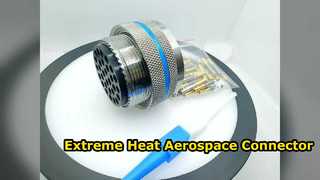 Soluzione aerospaziale affidabile con connettore circolare per alte temperature EN2997