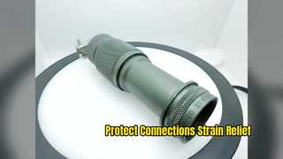 M85049 10 Pressacavo guscio posteriore EMI RFI da 10 W