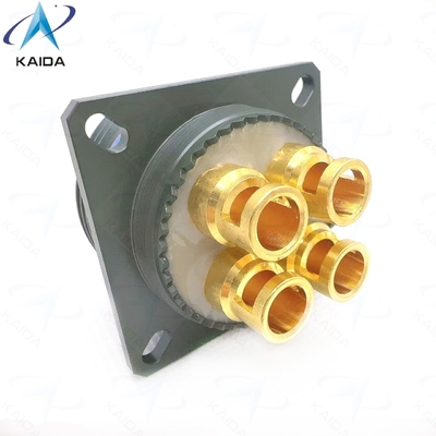 qualità  Endurance 500 Cycles Olive Green Cadmium ReRe for Long-lasting Performance.D38999 Series Custom Epoxy Potting Receptacle.D38999/20WJ14SN-H fabbrica