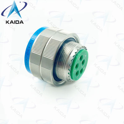 MIL-DTL-38999 Serie III Collegamento D38999/26KE05PN Acciaio inossidabile passivato 5 perni femminili