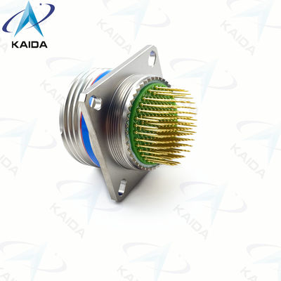 128 pin maschili. Conchiglia di alluminio MIL-DTL-38999 Serie III Qualità eccellente; Placcatura al nichel senza elettro.D38999/20FJ35PLN