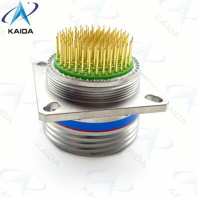 128 pin maschili. Conchiglia di alluminio MIL-DTL-38999 Serie III Qualità eccellente; Placcatura al nichel senza elettro.D38999/20FJ35PLN