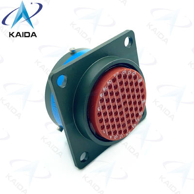 66 Pini maschili MIL DTL 38999 Ii Rivestimento di cadmio verde oliva MIL-DTL-38999 connettore