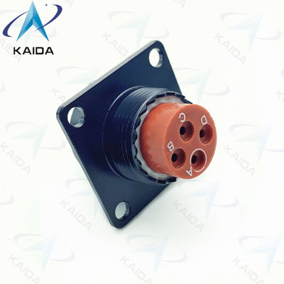 4 perni femminili MIL-DTL-38999 Serie 2 Anodizzazione anodizzata a balco