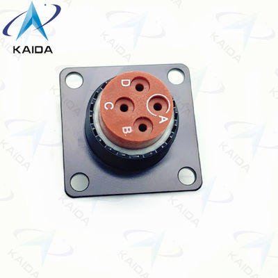 4 perni femminili MIL-DTL-38999 Serie 2 Anodizzazione anodizzata a balco