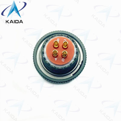 7.5A Mil Dtl 38999 Serie II 4 Pini femminili Verde d'oliva Cadmio D38999 Serie 2