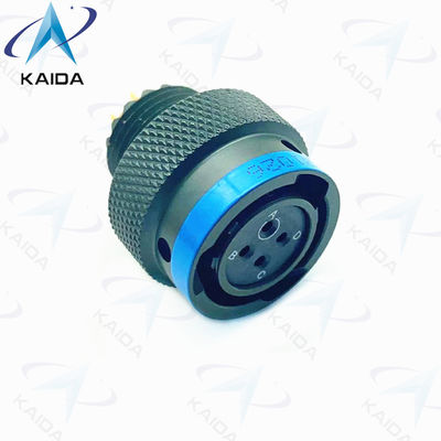 7.5A Mil Dtl 38999 Serie II 4 Pini femminili Verde d'oliva Cadmio D38999 Serie 2