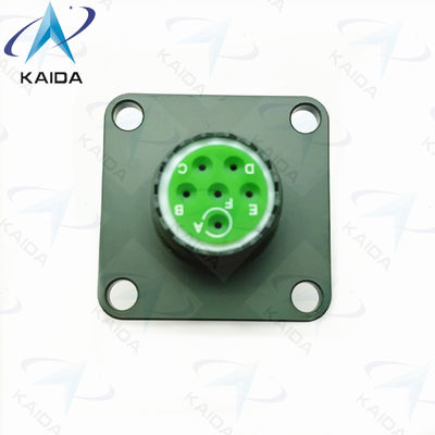 Connessione circolare D38999 Serie 1 Connessione per montaggio a parete con placcaggio dorato MIL-DTL-38999