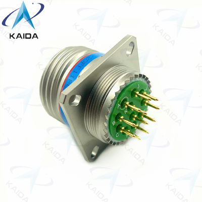 Tipo di coda di PCB corto MIL-DTL-38999 Serie III connettore di ricevitore D38999/20FF11PCN Nickel senza elettro.8D Serie