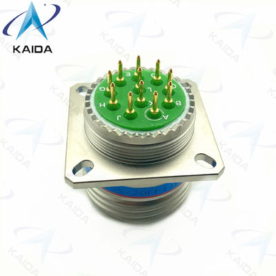 Tipo di coda di PCB corto MIL-DTL-38999 Serie III connettore di ricevitore D38999/20FF11PCN Nickel senza elettro.8D Serie