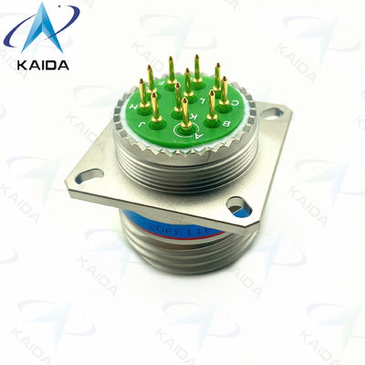 Tipo di coda di PCB corto MIL-DTL-38999 Serie III connettore di ricevitore D38999/20FF11PCN Nickel senza elettro.8D Serie