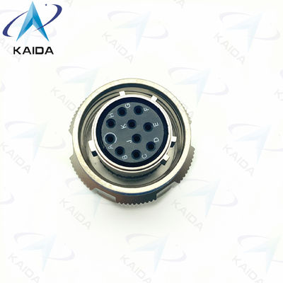 500V MIL-DTL-38999 Serie III connettore di spina per militari D38999/26FC98SN Nickel Electroless 10 Pins femminile. Serie 8D.