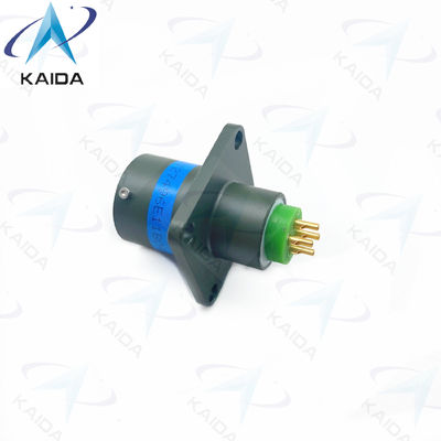 Dimensione della conchiglia 11 MIL-DTL-38999 Serie I -55°C a 125°C MS27496E11B04PA-H 4 Pini maschili Olivo Verde Cadmio Palting
