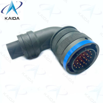 Terminazione del contatto con la saldatura di 90 gradi MIL-DTL-26482 Serie I PT08E16-26P Cadmio elettricamente conduttivo