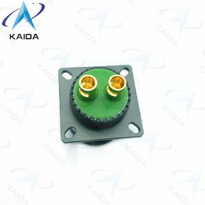 500V MIL-DTL-38999 Serie III connettore a filo D38999/20WE62PN-H.2 8# Contatto di alimentazione Olive Verde Cadmio Serie 8D
