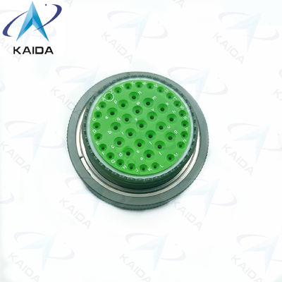 Materiale di contatto in lega di rame Disposizione di inserimento 25-43 per MIL-DTL-38999 Serie I MS27467T25B43PA Cadmio verde oliva