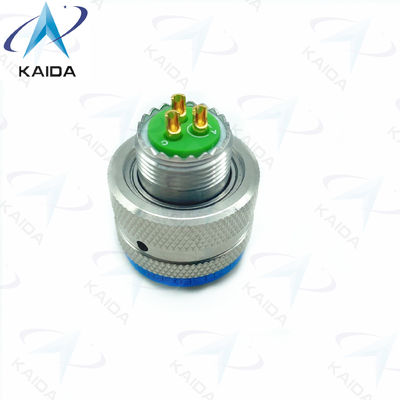 Acciaio inossidabile finitura di conchiglia passivata MIL-DTL-38999 Serie I Conchiglia dimensione 13 MS27467T13E03PN-H 3 pin maschili