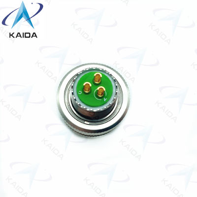 Acciaio inossidabile finitura di conchiglia passivata MIL-DTL-38999 Serie I Conchiglia dimensione 13 MS27467T13E03PN-H 3 pin maschili