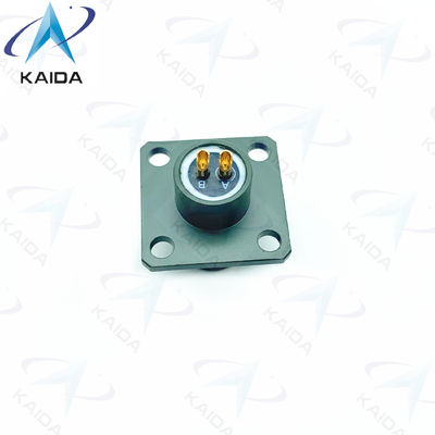 Nuca di accoppiamento in lega di alluminio MIL-DTL-26482 Serie I connettore in miniatura MS3112E08-02PNB Cadmio verde oliva