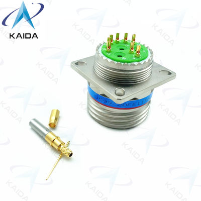Connettore a contatto a filo in oro MIL-DTL-38999 Serie 3 Receptacle 7A Current Rating.D38999/20FE11BN-H