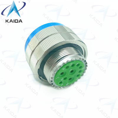 11 contatti dorati MIL-DTL-38999 serie 3 connettore di presa.D38999/26KE11PN.Seria 8D passivata in acciaio inossidabile