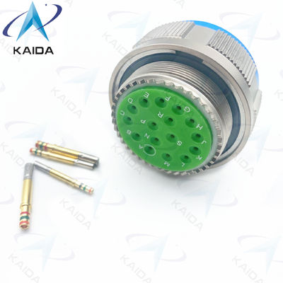 Accoppiamento a filo MIL-DTL-38999 Serie III con contatto di crimp 16# contatti femminili.Nicchio senza elettro.D38999/26FH97SA