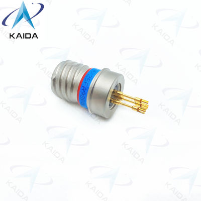 D38999 connettore di saldatura a presa dritta su misura con 500 cicli resistenza D38999/25FA98PNH nichel senza elettro.