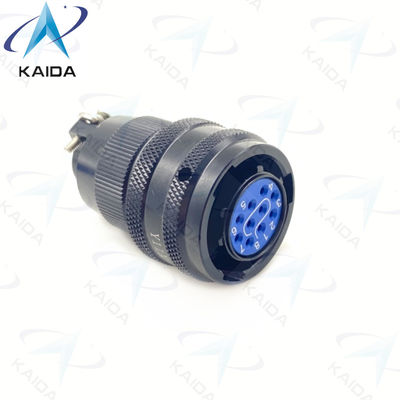 Y11X Serie Anodizzato nero alluminio saldatura circulare connettore elettrico spina Y11X-1210TK2