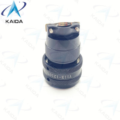 Y11X Serie Anodizzato nero alluminio saldatura circulare connettore elettrico spina Y11X-1210TK2