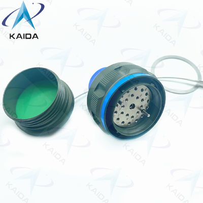 1000 cicli di accoppiamento connettori a fibra ottica mono-modo connettori a compressione montati su pannelli lucidati.J599A8/26WH24N.8D