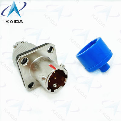 Contenitore elettrico circolare 4 Contatti Finitura in nichel senza elettro -55.C a 125.C Funzionamento。Y11P-0804ZK10-2