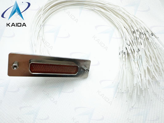 Connettori rettangolari da 500V con tensione nominale in oro su nichel per connessione durevole J30J-100TJK-Q.100 Pini femminili