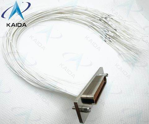 Connettori rettangolari da 500V con tensione nominale in oro su nichel per connessione durevole J30J-100TJK-Q.100 Pini femminili