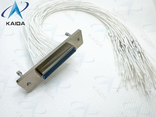 500 cicli di accoppiamento connettori rettangolari con rivestimento in oro su nickel.J30J-100ZKP-Q.100 Pini maschili