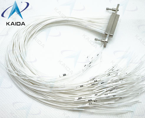 500 cicli di accoppiamento connettori rettangolari con rivestimento in oro su nickel.J30J-100ZKP-Q.100 Pini maschili