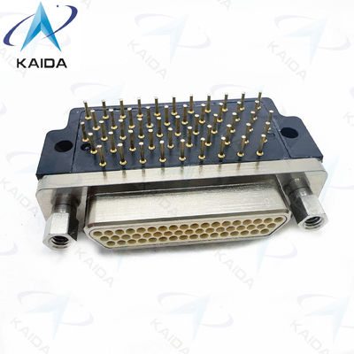Connettore rettangolare con contatti PCB di serie MWDM/MICRO-D di 500V in guscio di alluminio MWDM2L-51PCBRR3-110 Glenair