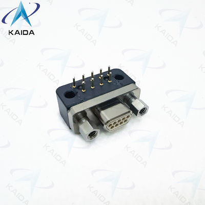 MWDM2L-9PCBRR3-110 MIL-DTL-83513 51-Contact Right Angle Through Hole PCB Copper Alloy Receptacle Serie MWDM Glenair
