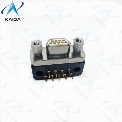 MWDM2L-9PCBRR3-110 MIL-DTL-83513 51-Contact Right Angle Through Hole PCB Copper Alloy Receptacle Serie MWDM Glenair