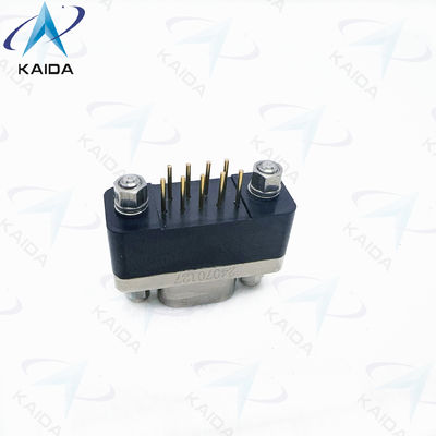 Verticale MIL-DTL-83513 Socket rettangolare Micro D PCB Connector Gold Over Nickel Contact Plating GMR7580-9S2BPN