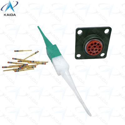 7.5A 13-Contact MIL-DTL-38999 Serie 2 connettore con terminale a crimp MS27508E10B35P.JTP02 Box Montage Receptacle