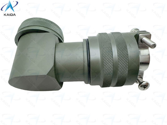 Connessione di accoppiamento a rotazione per angolo e profilo di 90° Conchiglia con rivestimento in cadmio verde oliva M85049/79-21W07
