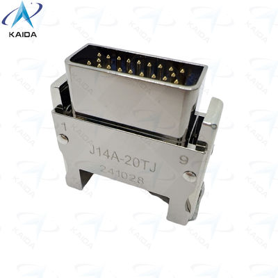 3A Collegamento in oro J14 connettore per temperature estreme connettore rettangolare J14A-20TJ presa con pin