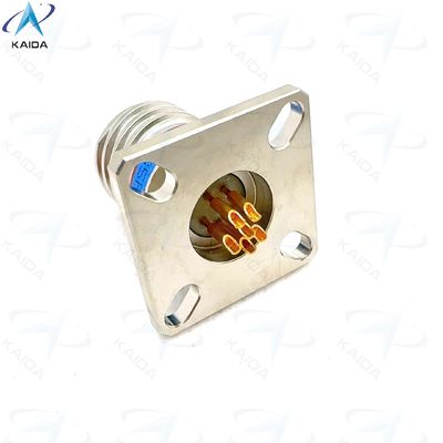 Conchiglia di nichel senza elettro 7 A MIL-DTL-38999 Serie III Recetto di montaggio a scatola ermetica D38999/21NA35PN