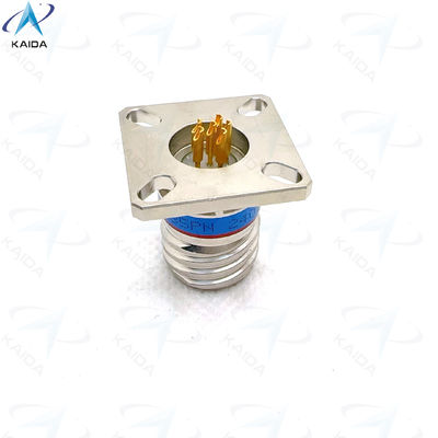 Conchiglia di nichel senza elettro 7 A MIL-DTL-38999 Serie III Recetto di montaggio a scatola ermetica D38999/21NA35PN
