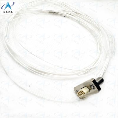 Genere connettori in microminiatura Micro-D metallo con materiale di contatto in lega di rame è abbinato con il recipiente sinterizzato in vetro J30JB-9TJ