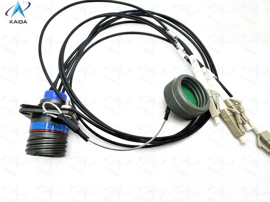 Connettori a fibra ottica montati su pannello con connettore femminile per il montaggio del connettore a fibra ottica a fascio esteso J599E8/20MWC04N