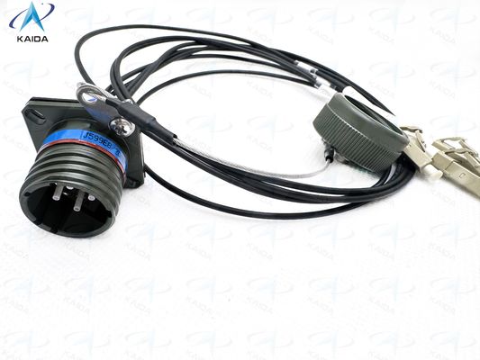 Connettori a fibra ottica montati su pannello con connettore femminile per il montaggio del connettore a fibra ottica a fascio esteso J599E8/20MWC04N